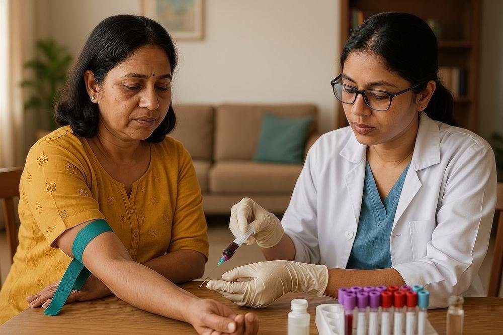 Free Home Blood Sample Collection